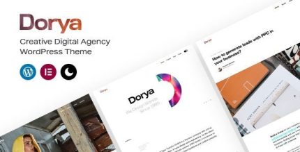Dorya - Digital Agency and Portfolio Theme