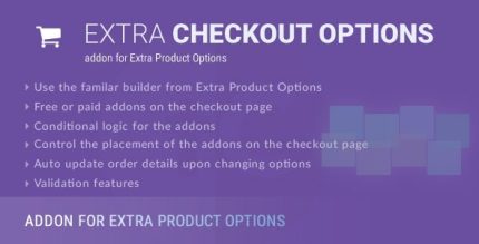 Extra Checkout Options - Addon for Extra Product Options plugin