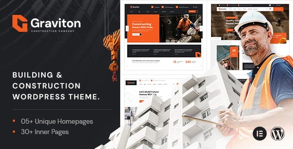 Graviton 1.0.9 – Construction WordPress Theme