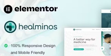 Healminos - Pharmacy & Medical Service Elementor Template Kit