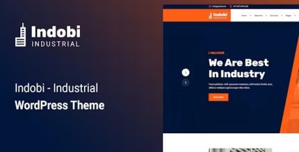 Indobi - Industrial WordPress Theme