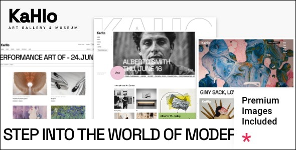 Kahlo 1.2.1 – Art Gallery and Museum Theme