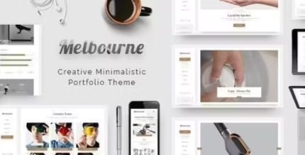 Melbourne - Portfolio Theme