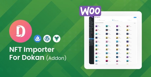 WooCommerce NFT Importer Dokan Addon 1.0