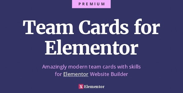 Team Cards for Elementor 1.0.0 – Ultimate Team and Skills Widget Cards