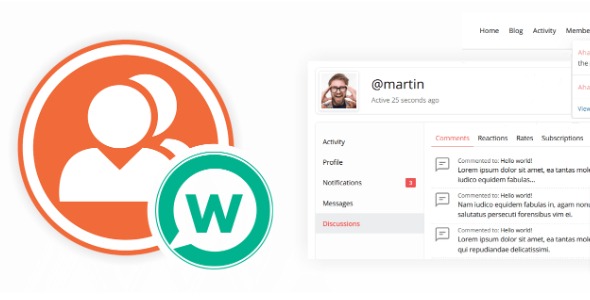 wpDiscuz BuddyPress Integration 1.0.7