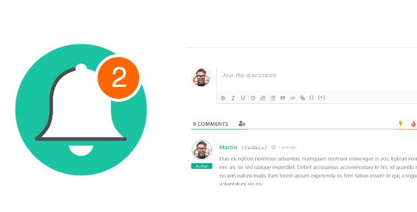 wpDiscuz User Notifications 1.2.0