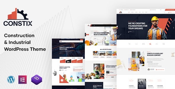 Constix 1.1.2 – Construction Factory & Industrial WordPress Theme