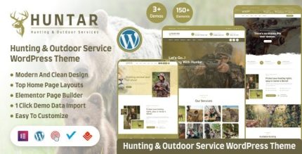 Huntar - Hunting & Outdoor WordPress Theme