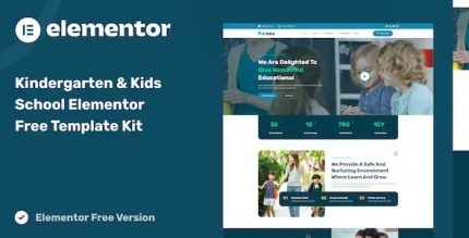 Parees - Kindergarten & Kids School Elementor Template Kit