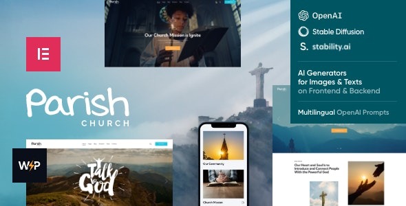 Parish 1.12.0 – Church, Religion & Charity WordPress Theme