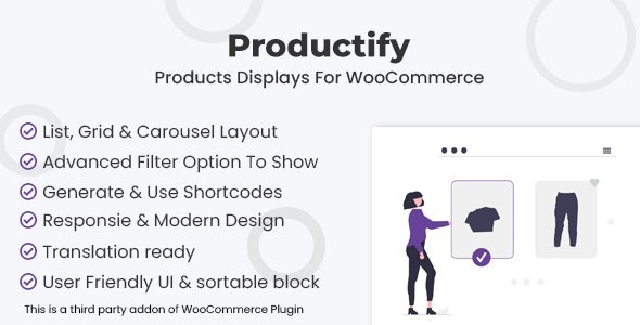 Productify 1.1.3 – Products Displays For WooCommerce