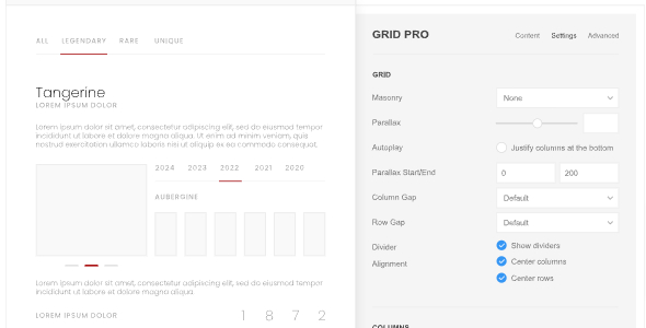 YooTheme Grid Pro 1.4.8