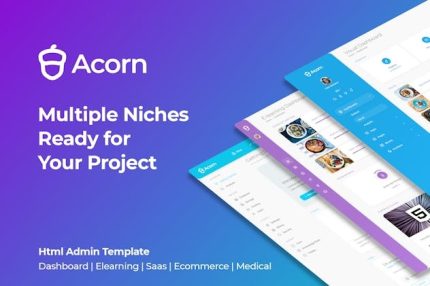 Acorn - Bootstrap 5 Html Laravel .Net Admin Template