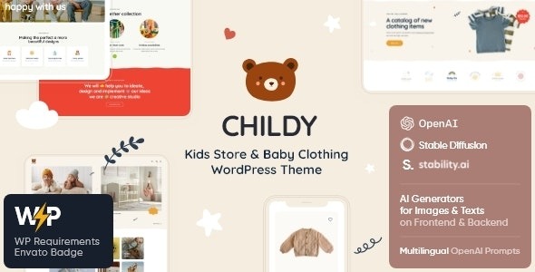 Childy 1.15.0 – Kids Store & Baby Clothing WordPress Theme