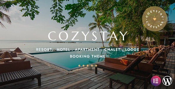 CozyStay 1.10.0 – Hotel Booking WordPress Theme