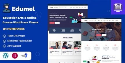 Edumel - Education LMS WordPress Theme