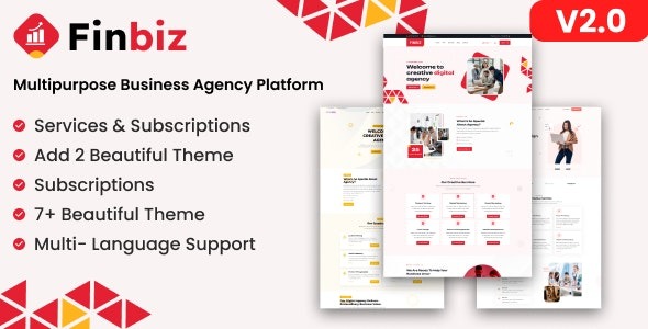 FinBiz 2.2 – Multipurpose Business Agency Platform