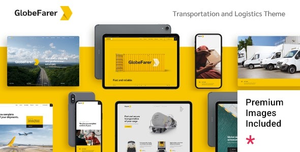 GlobeFarer 1.4.1 – Transportation and Logistics Theme