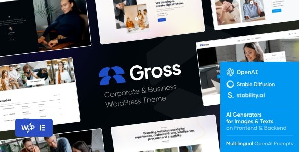 Gross 1.13.0 – Business & Consulting WordPress Theme