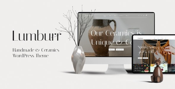 Lumburr 1.0.3 – Handmade & Ceramics WordPress Theme