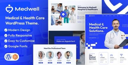 Medwell - Medical & Health Care WordPress Theme