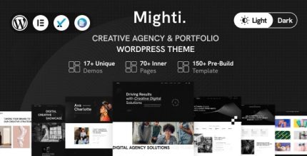 Mighti - Creative Agency & Portfolio WordPress Theme