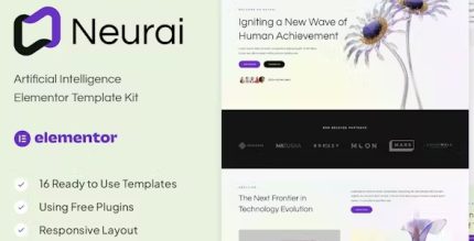 Neurai - Artificial Intelligence Elementor Template Kit