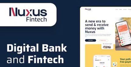 Nuxus - Online Payment Gateway Elementor Template Kit