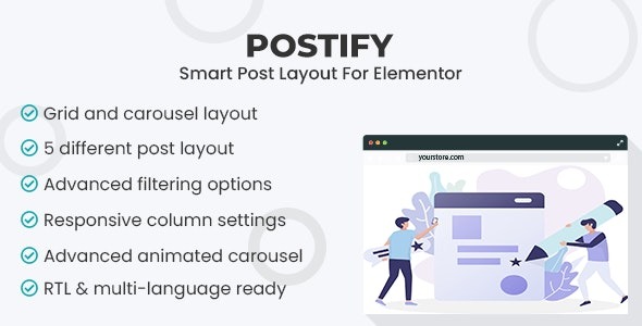 Smart Post Layout for Elementor (Postify Pro) 1.0.1