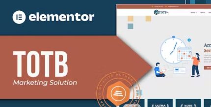 TOTB - Marketing Solution Elementor Template kit