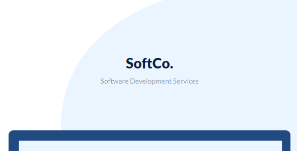 Elementorism SoftCo 1.0.0 – Business Landing Page