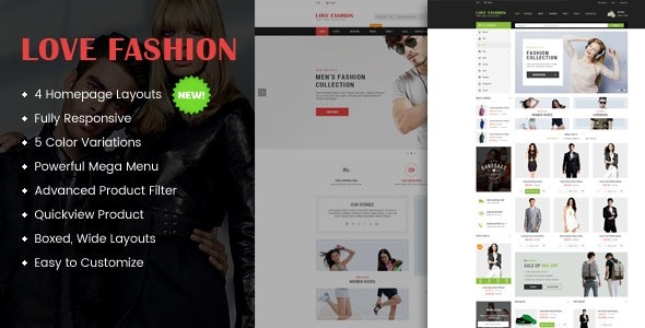 Love Fashion 2.2.17 – Responsive Multipurpose WordPress Theme