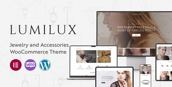 Lumilux 1.0.7 – Jewelry and Accessories WooCommerce Theme