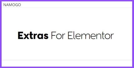 Extras for Elementor - Do more with Elementor