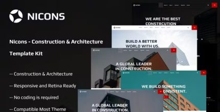 Nicons - Construction & Architecture Template Kit