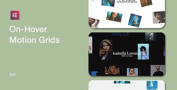 On-Hover Motion Grids for Elementor 1.1.0