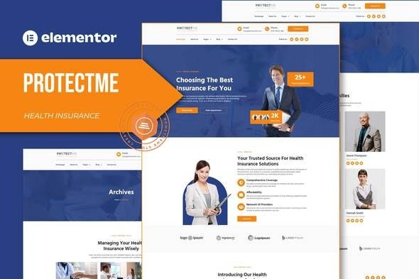 Protectme 20250426 – Health Insurance Elementor Template Kit