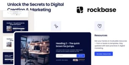 Rockbase - A WordPress theme for creative pro’s