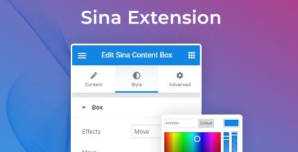 Sina Extension Pro for Elementor