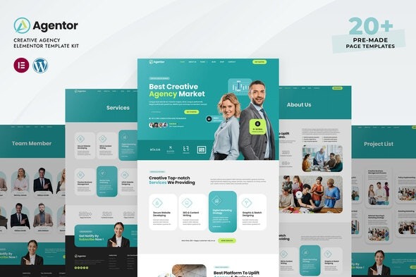 Agentor 1.0.0 – Creative Agency Elementor Pro Template Kit