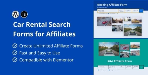 Car Rental Search Forms for Affiliates 1.0