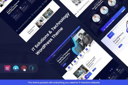 Cresta - IT Solutions & Technology WordPress Theme