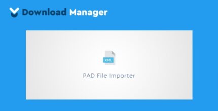 Download Manager WordPress PAD Importer