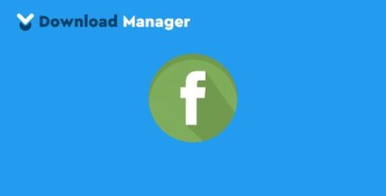 Download Manager Share on Facebook to Download