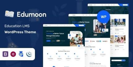Edumoon - Education LMS WordPress Theme