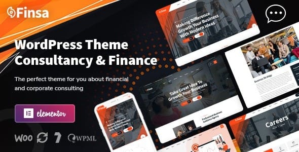 Finsa 3.2 – Consulting & Agency WordPress Theme