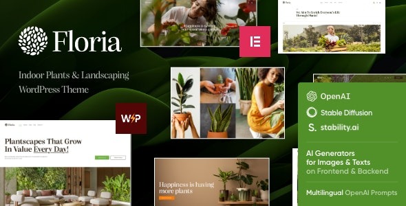 Floria 1.14.0 – Gardening & Landscaping WordPress Theme