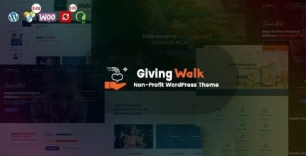 GivingWalk - Multipurpose Nonprofit WordPress Theme