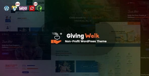 GivingWalk 2.1 – Multipurpose Nonprofit WordPress Theme